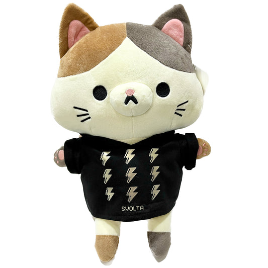 Chocolett Calico Cat Plush Toy Stuffed Animal Svolta Pixel Bolt Hoodie