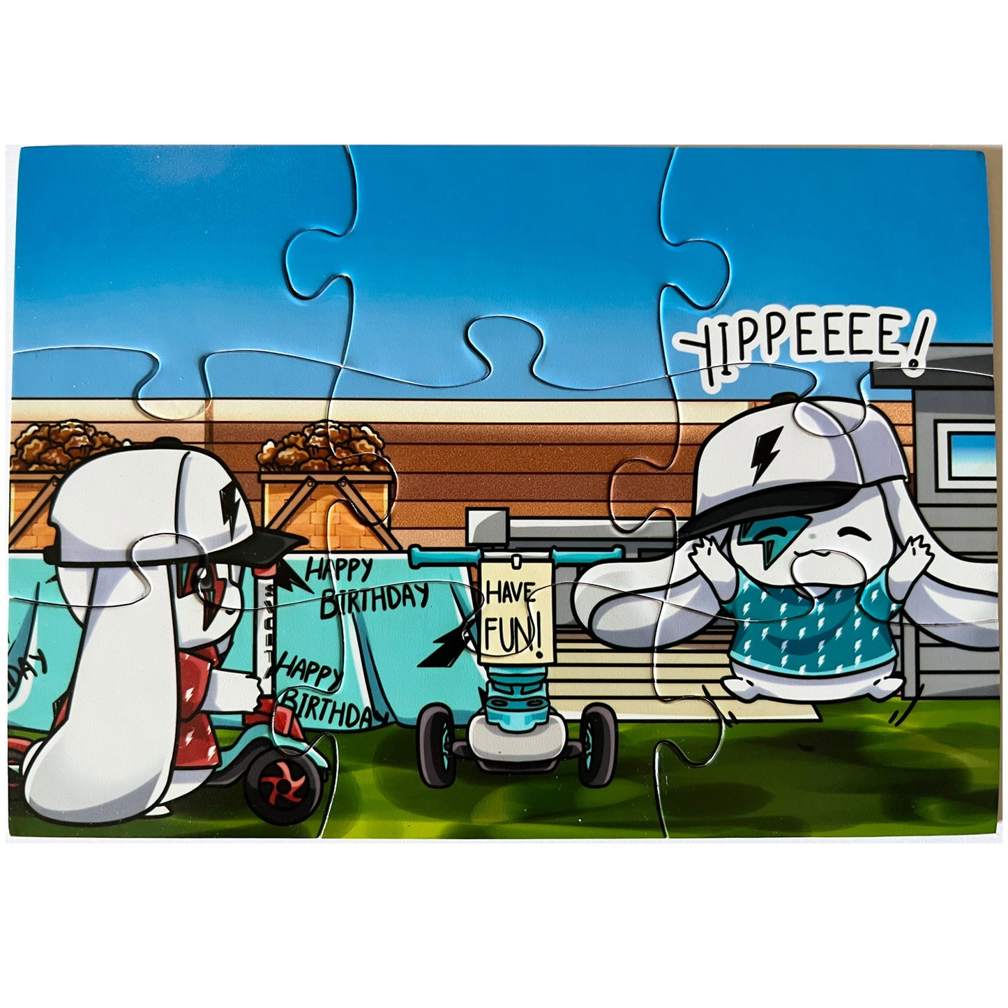 SVOLTA Interactive Greeting Card Puzzle - 4 Styles