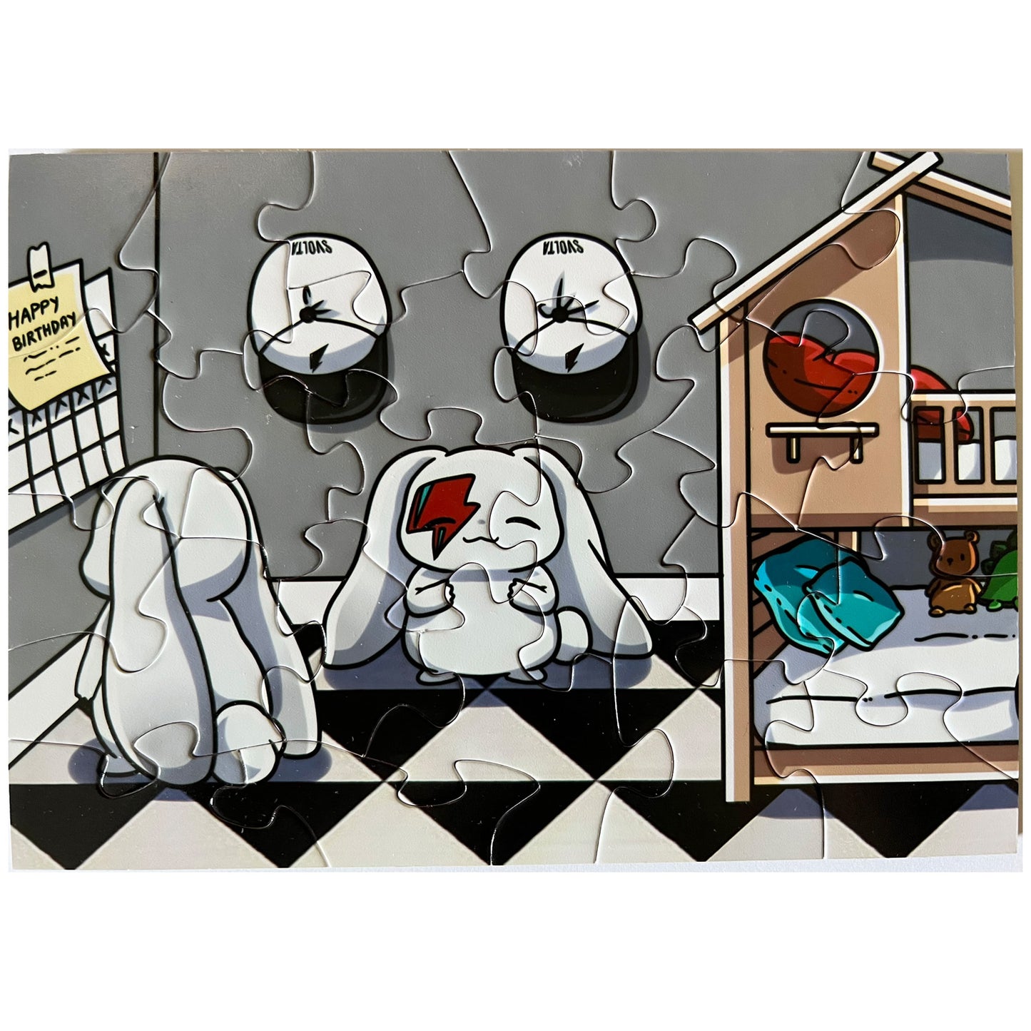 SVOLTA Interactive Greeting Card Puzzle - 4 Styles