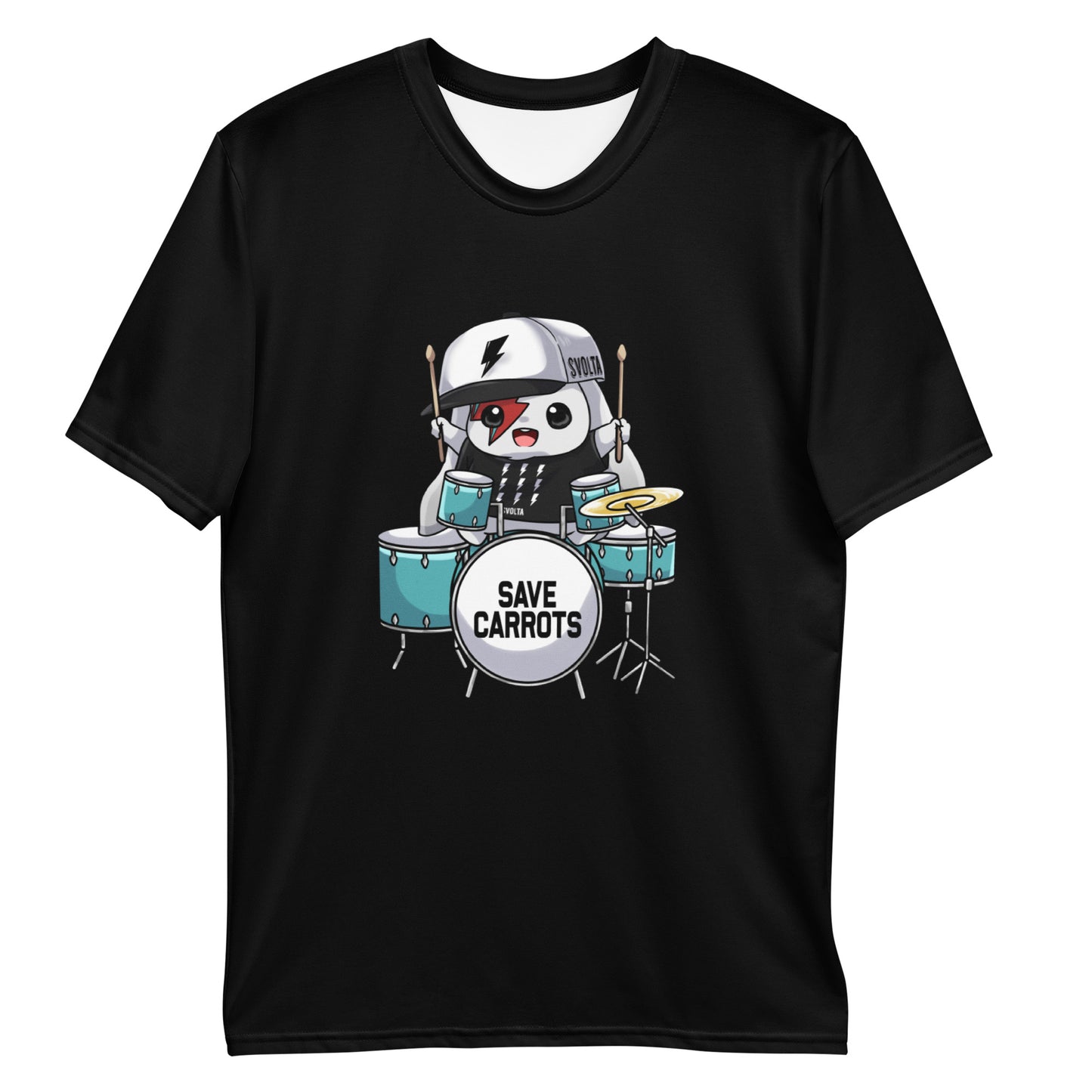 Svolta_Rebel_Drummer_Bunny_T-shirt_for_Adults_or_Teens