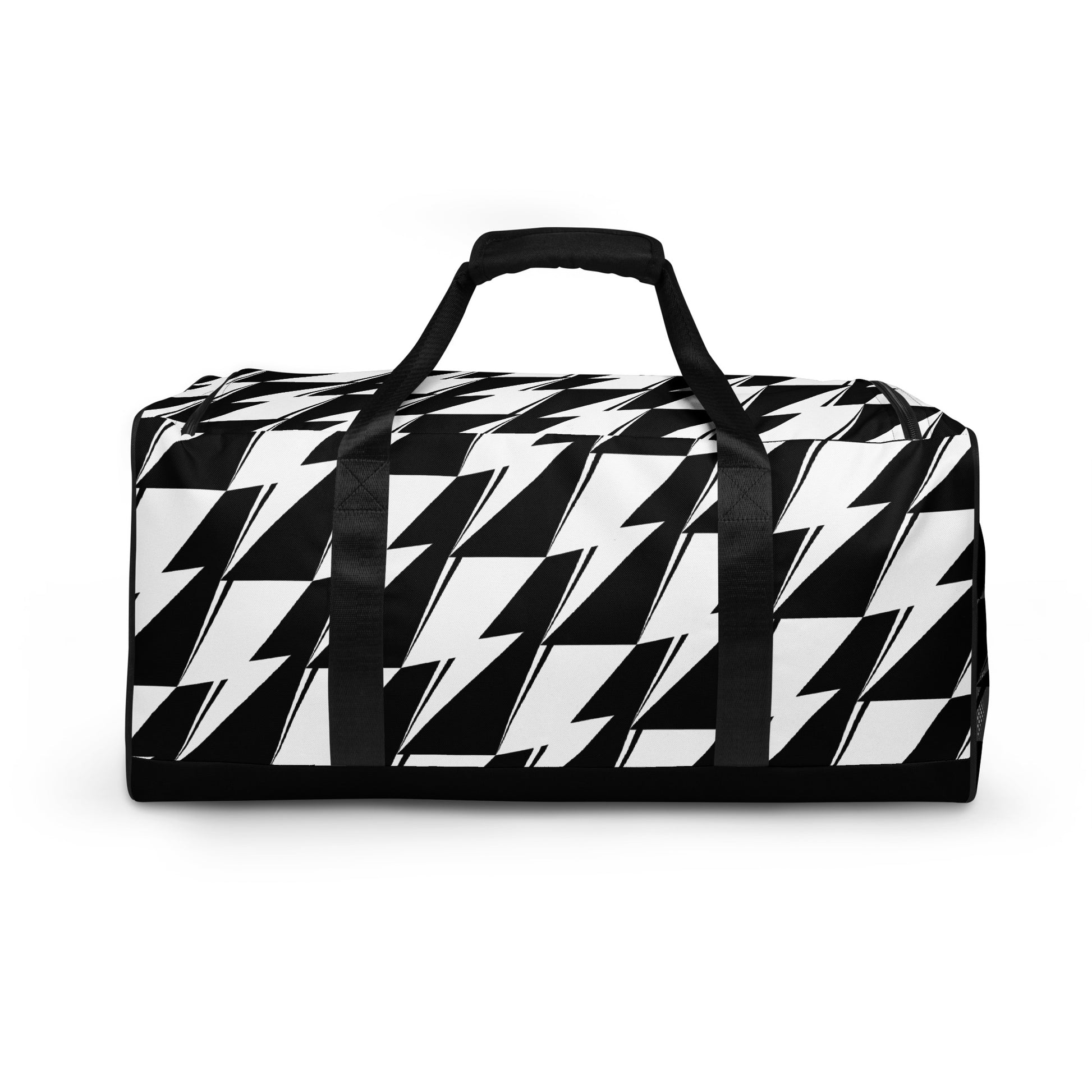 Svolta Signature Bolt Houndstooth Duffle Bag Back