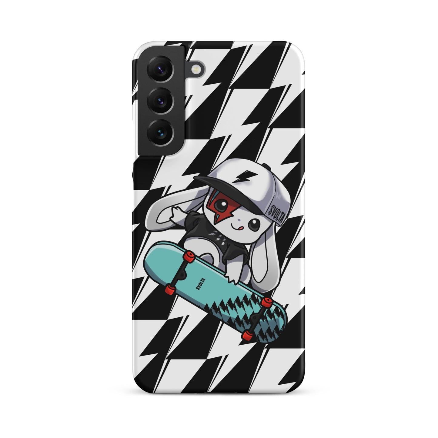 Svolta Skateboard Matte Snap Phone Case for Samsung Galaxy S22 Plus