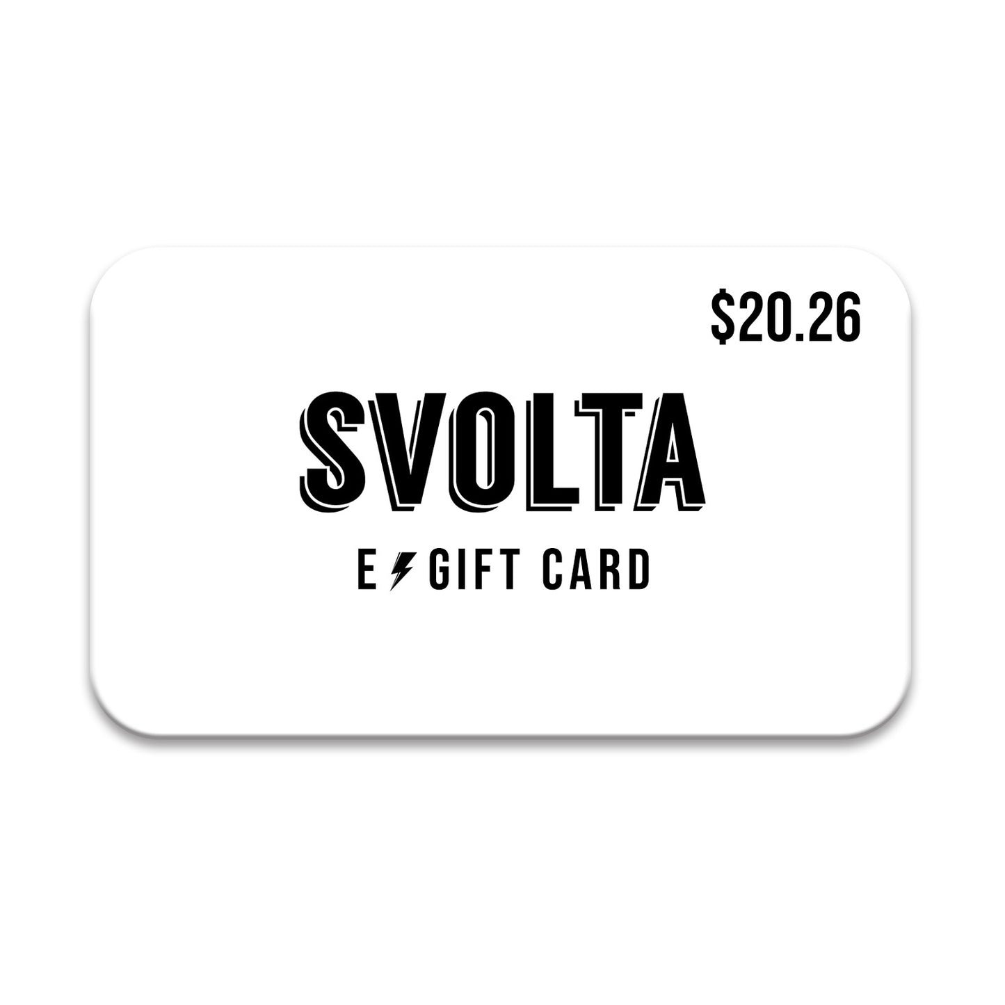 SVOLTA e-Gift Card
