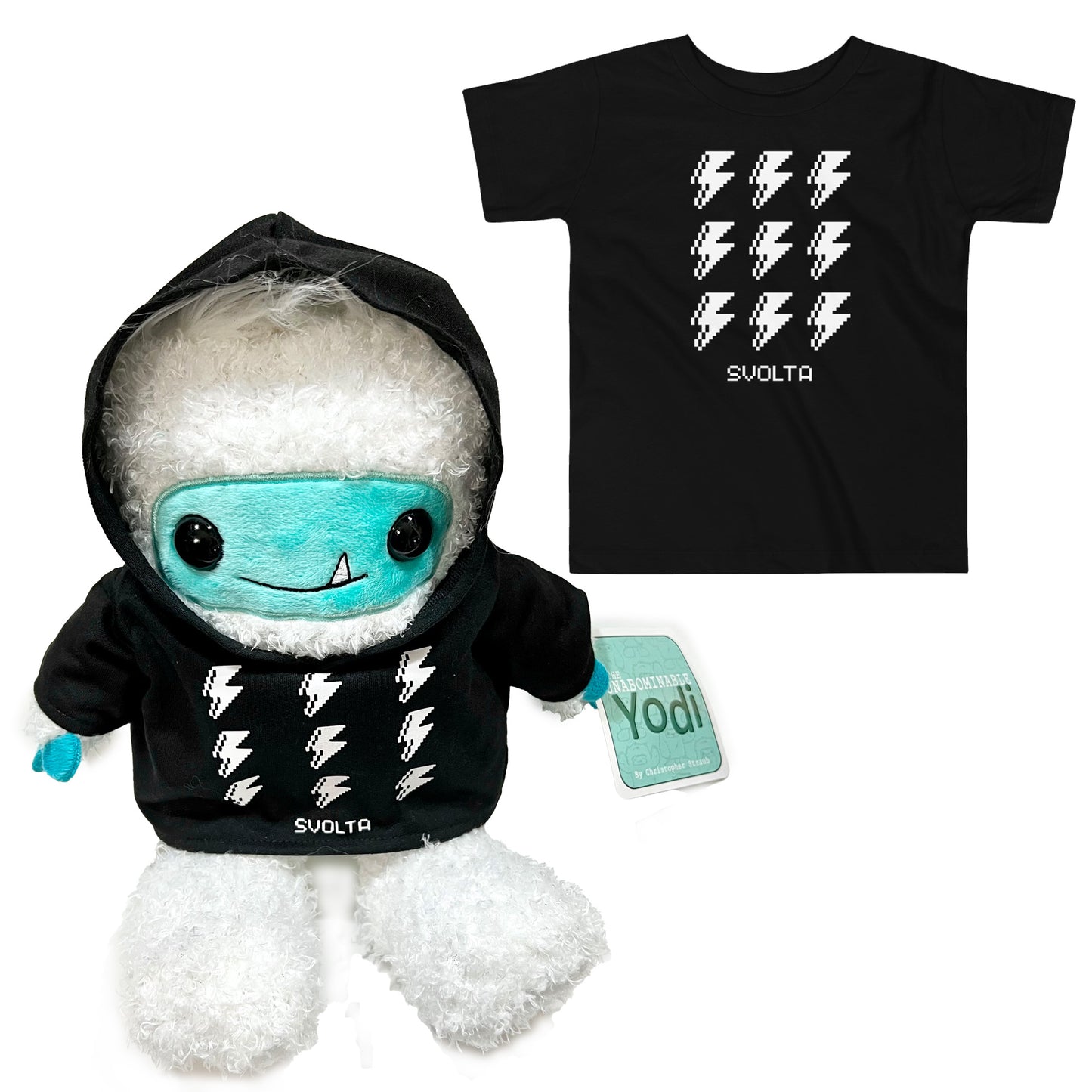 Yodi (the Yeti) 10" Plush Toy by Christopher Straub - SVOLTA Edition