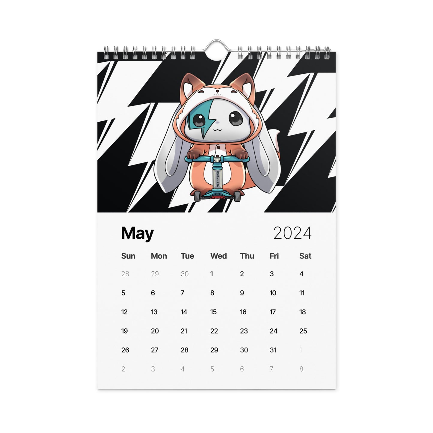 SVOLTA 2024 Wall Calendar