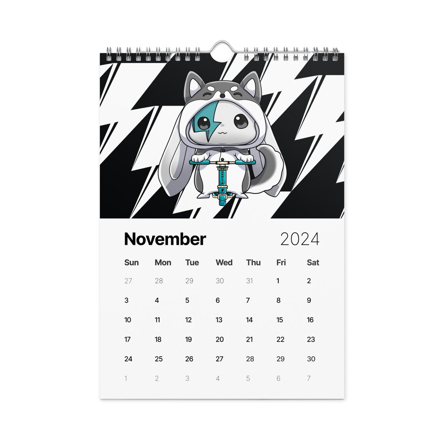 SVOLTA 2024 Wall Calendar