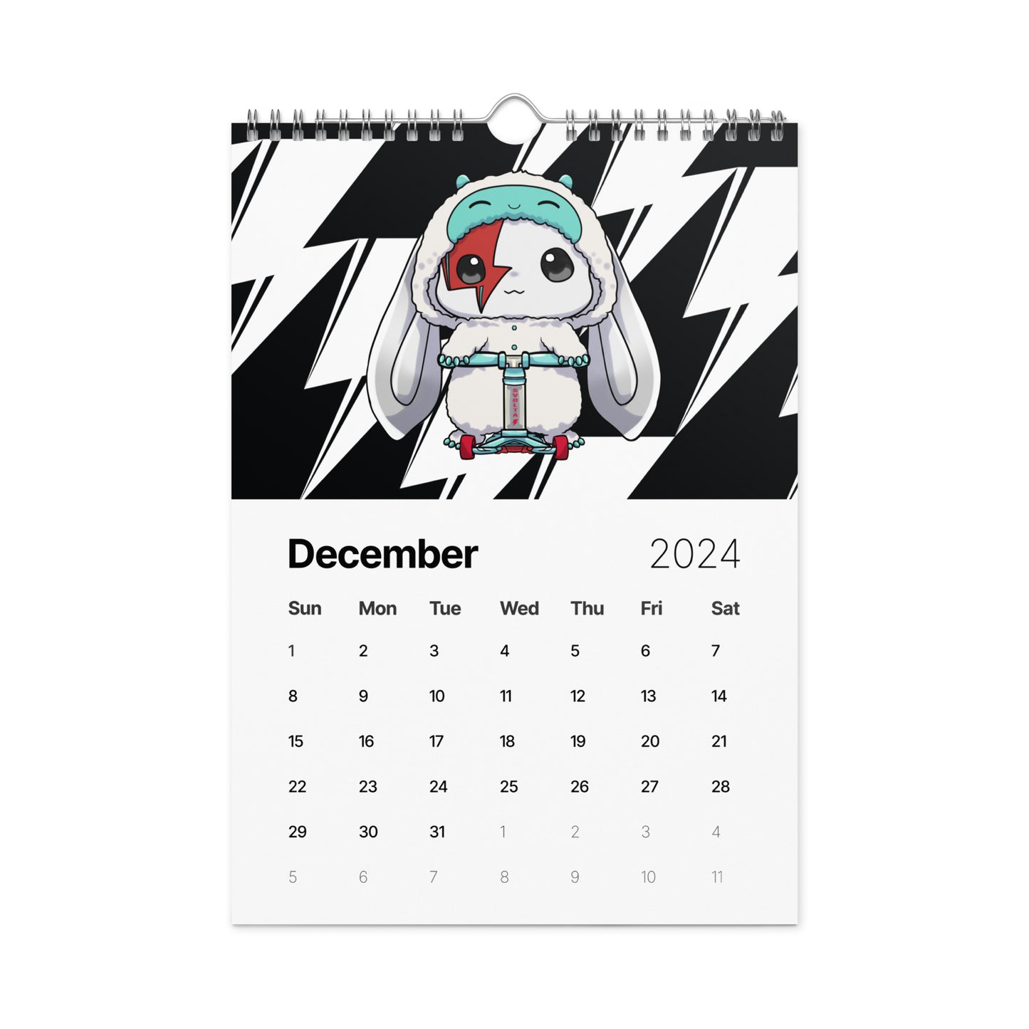 SVOLTA 2024 Wall Calendar
