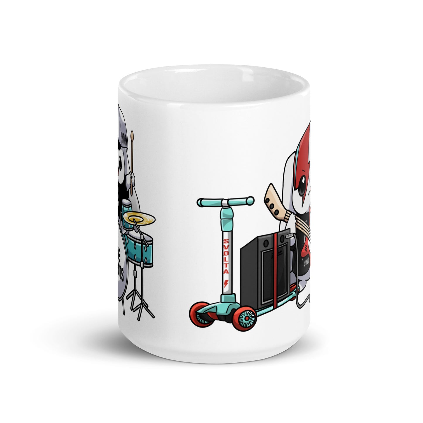 SVOLTA Kawaii Rock Duo Mega Scooter Mug - 15 oz