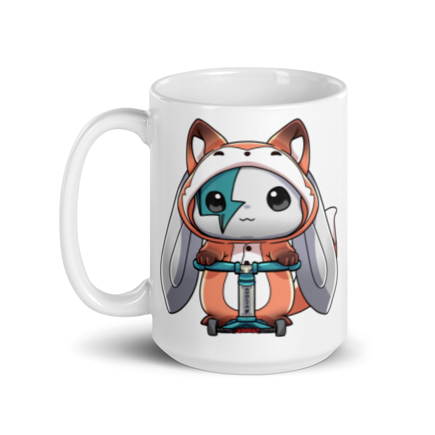 SVOLTA Kawaii Phoenix Fox Mega Scooter Mug - 15 oz