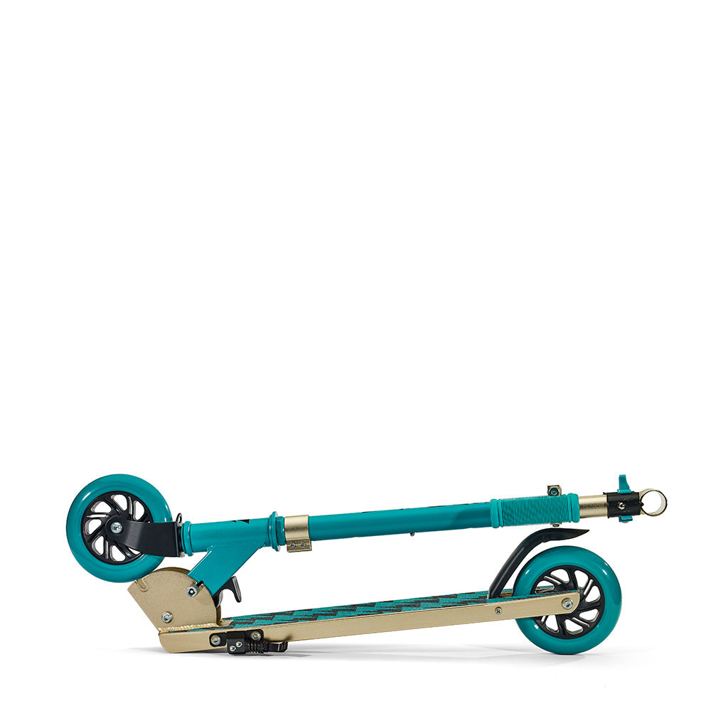 SVOLTA "Legend" 2-Wheel Kids Kick Scooter - Teal & Gold *WITHOUT RETAIL BOX*