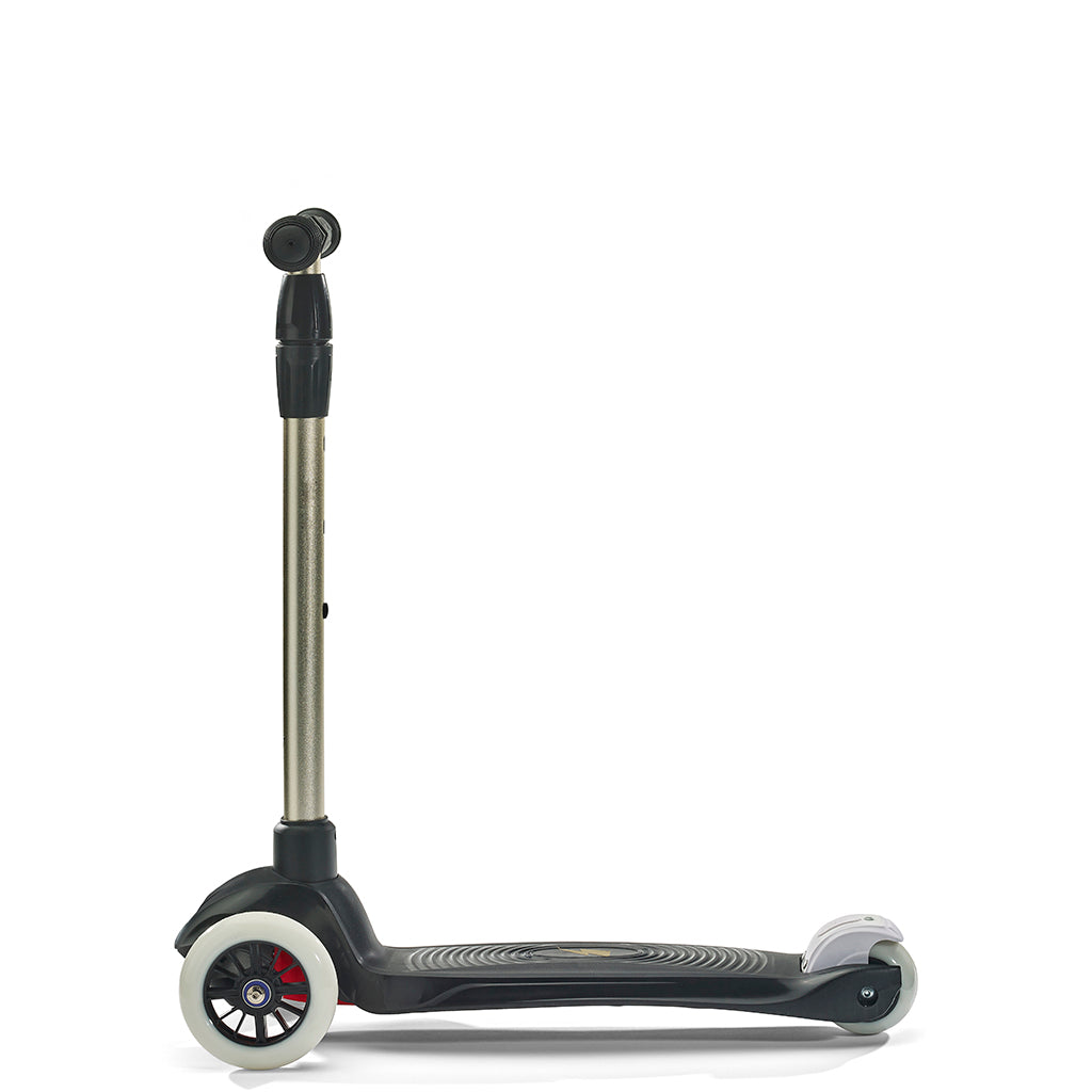 Svolta 3-wheel kids scooter gold black white lightning bolt side