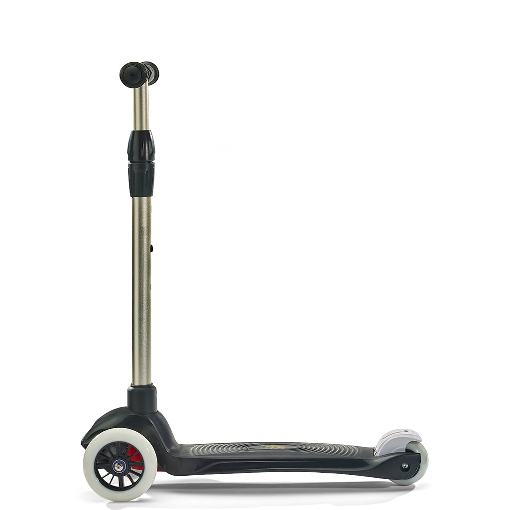 Svolta 3-wheel kids scooter gold black white lightning bolt side