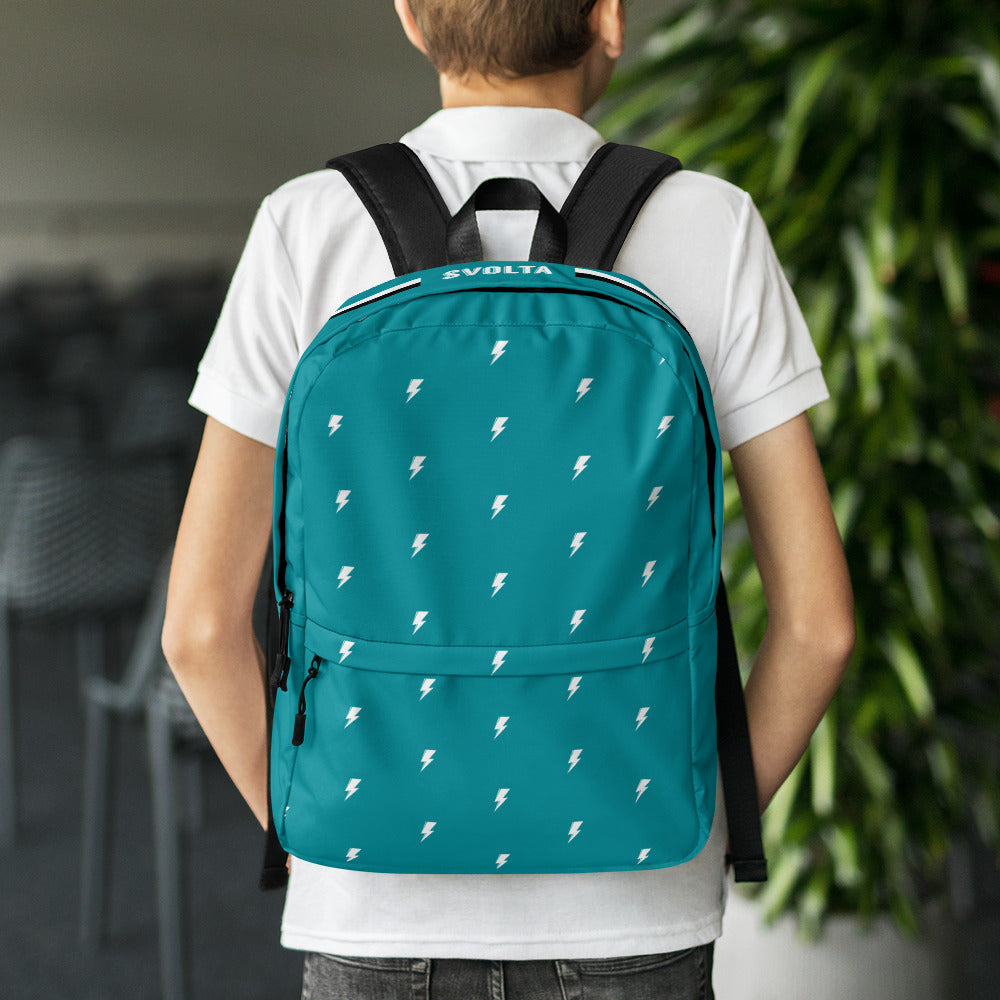 SVOLTA Tiny Bolts & Stripes Backpack - Teal