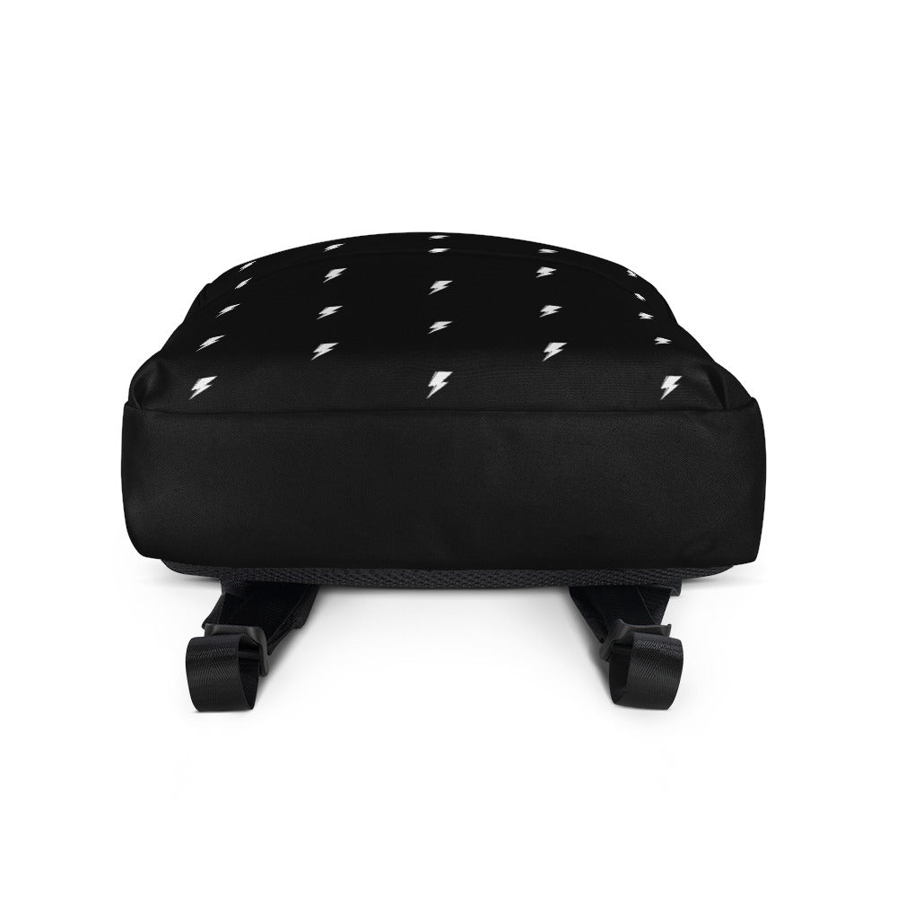 SVOLTA Tiny Bolts & Stripes Backpack - Black
