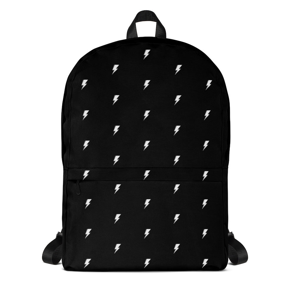 SVOLTA Tiny Bolts & Stripes Backpack - Black