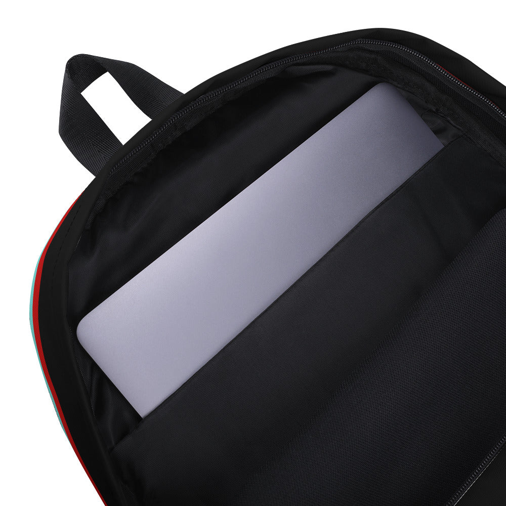 SVOLTA Tiny Bolts & Stripes Backpack - Black