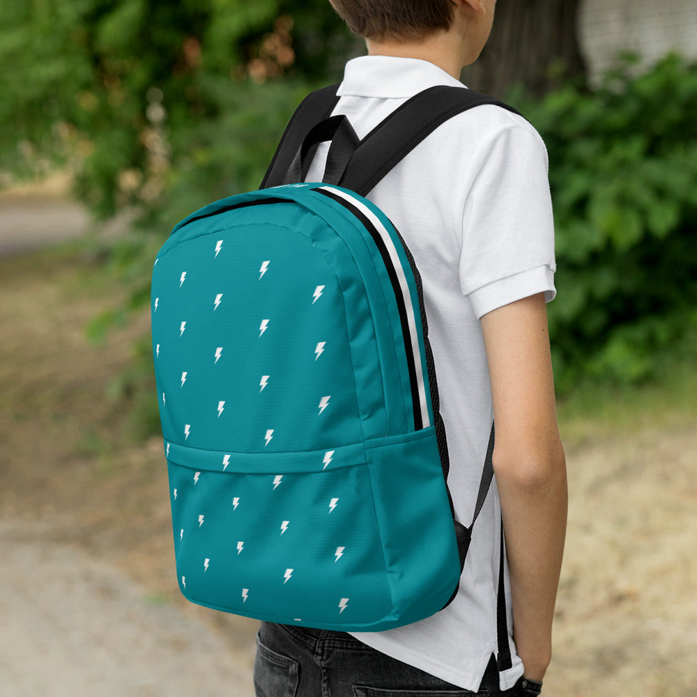 SVOLTA Tiny Bolts & Stripes Backpack - Teal