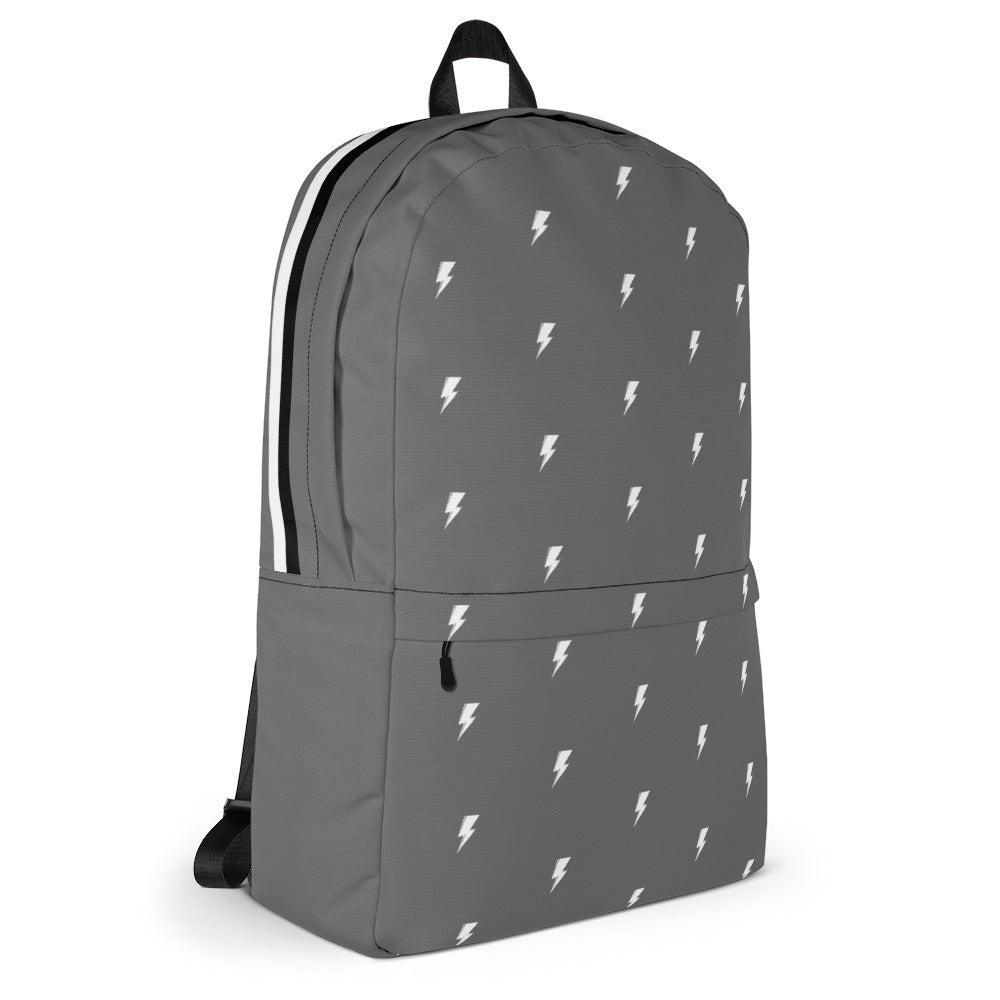 SVOLTA Tiny Bolts & Stripes Backpack - Grey