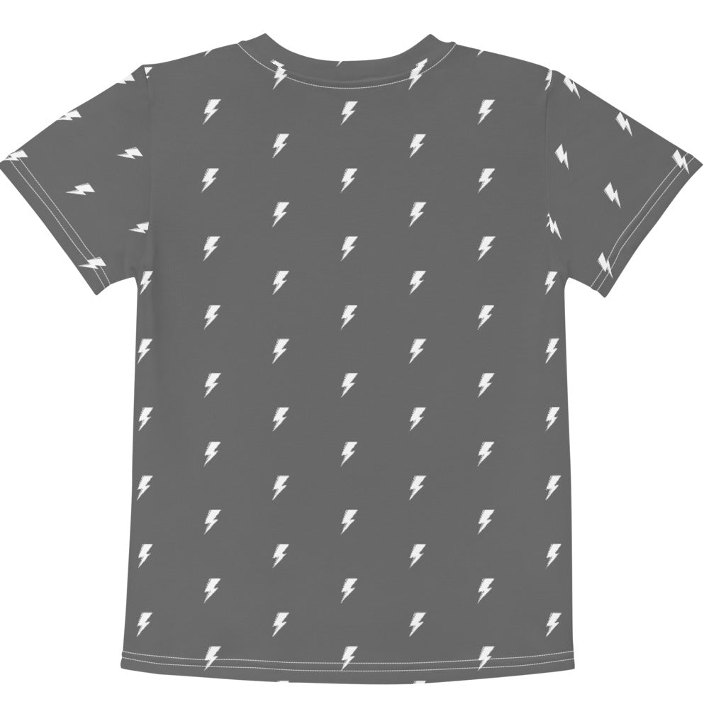 SVOLTA Tiny Bolts Grey T-shirt, 2T-7 - Toddler/Kids