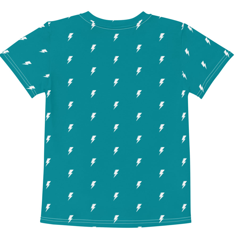 SVOLTA Tiny Bolts Teal T-shirt, 2T-7 - Toddler/Kids