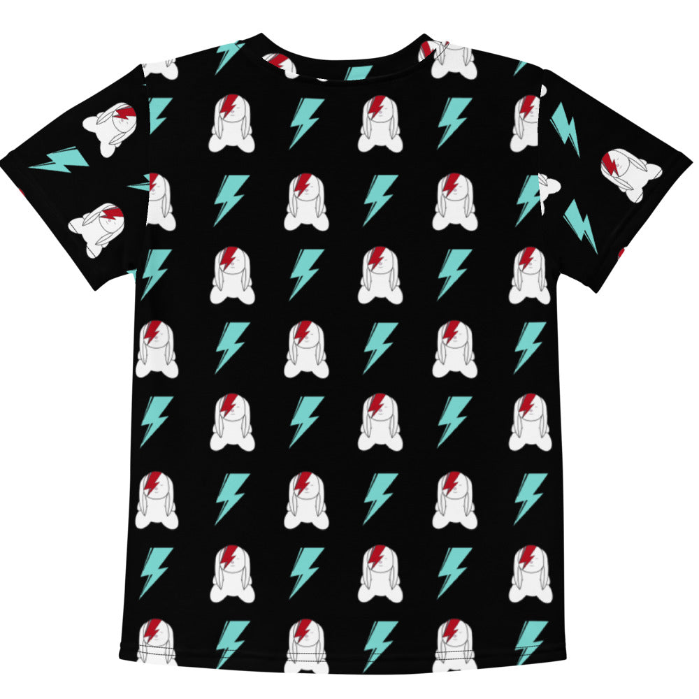SVOLTA Bunnies and Bolts Black T-Shirt, 2T-7 - Toddler/Kids