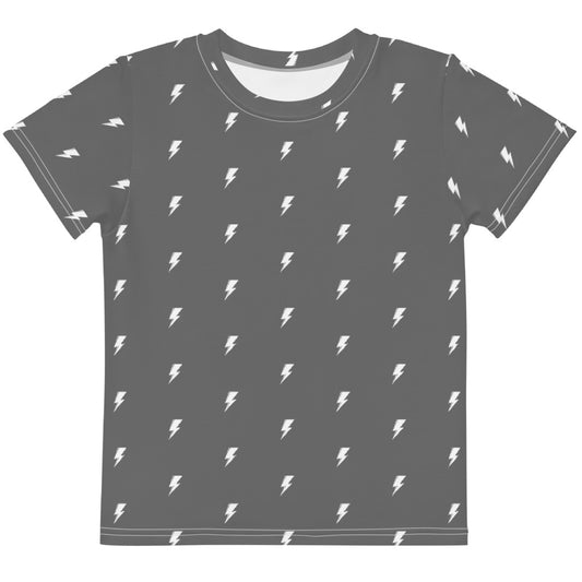 SVOLTA Tiny Bolts Grey T-shirt, 2T-7 - Toddler/Kids