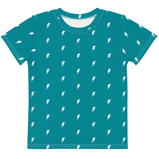 SVOLTA Tiny Bolts Teal T-shirt, 2T-7 - Toddler/Kids