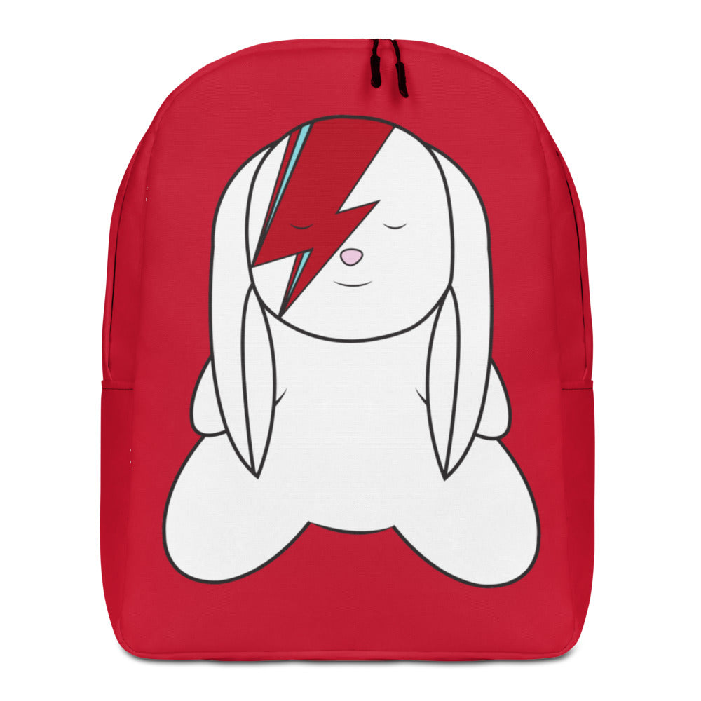 SVOLTA Rebel Bunny Minimalist Red Backpack - Red