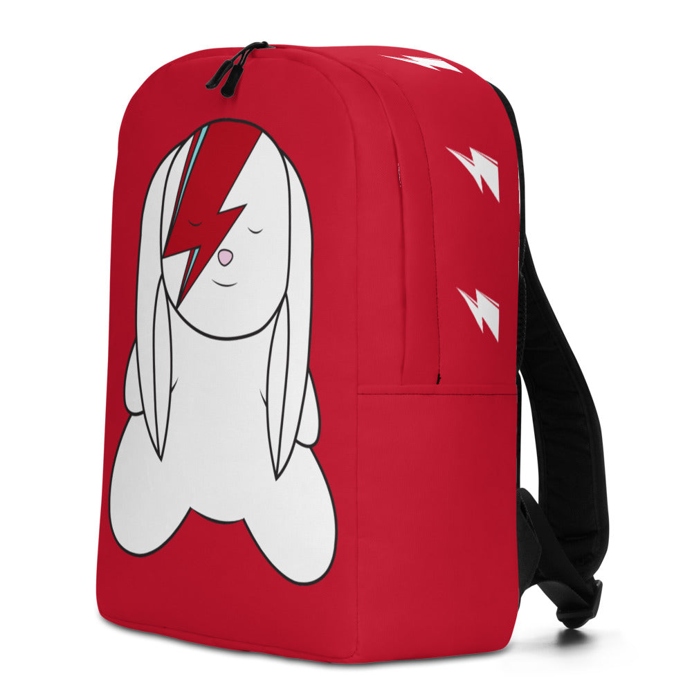 SVOLTA Rebel Bunny Minimalist Red Backpack - Red