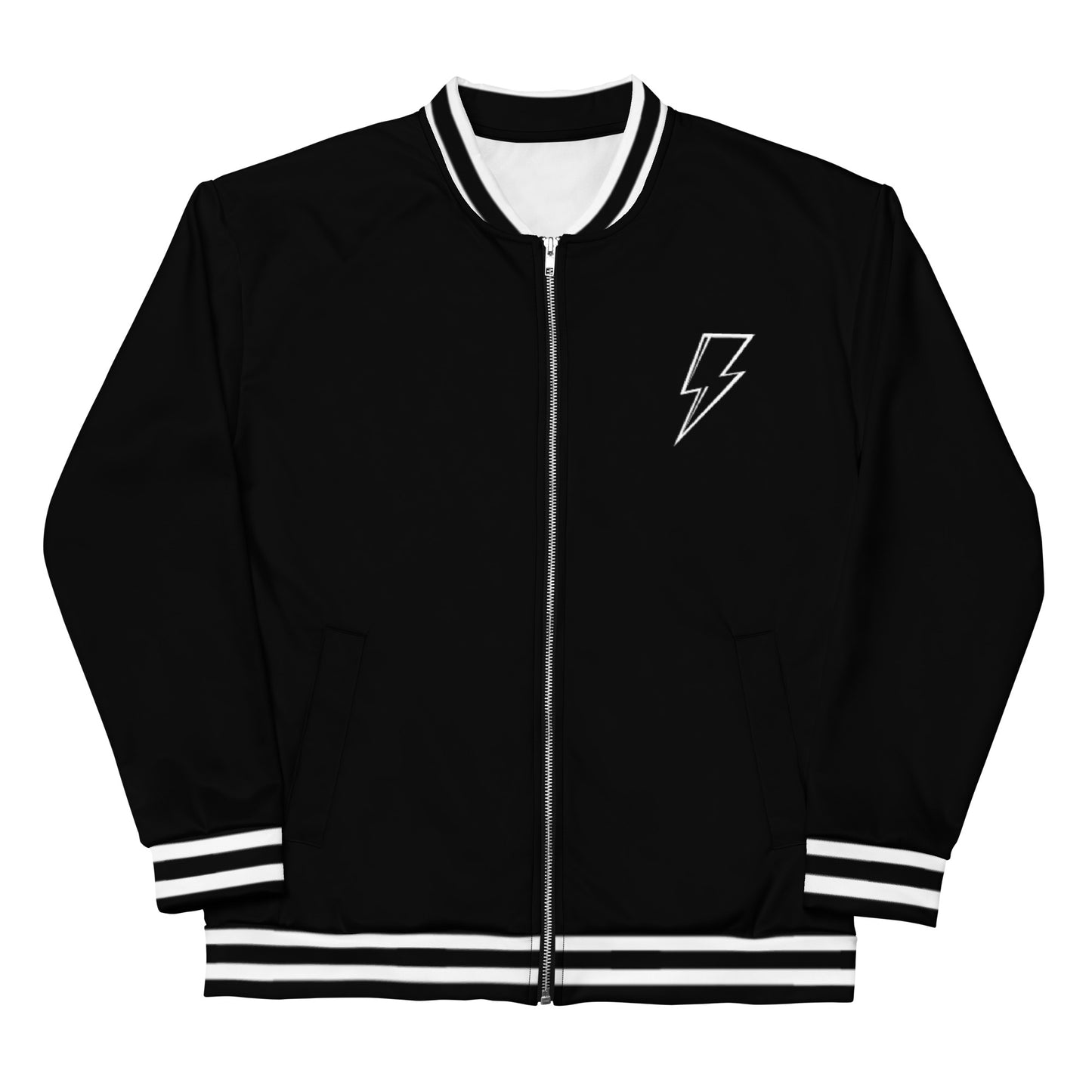 SVOLTA Kawaii Rebel DJ Bunny Black and White Unisex Jacket, XS-XL - Teen to Adult