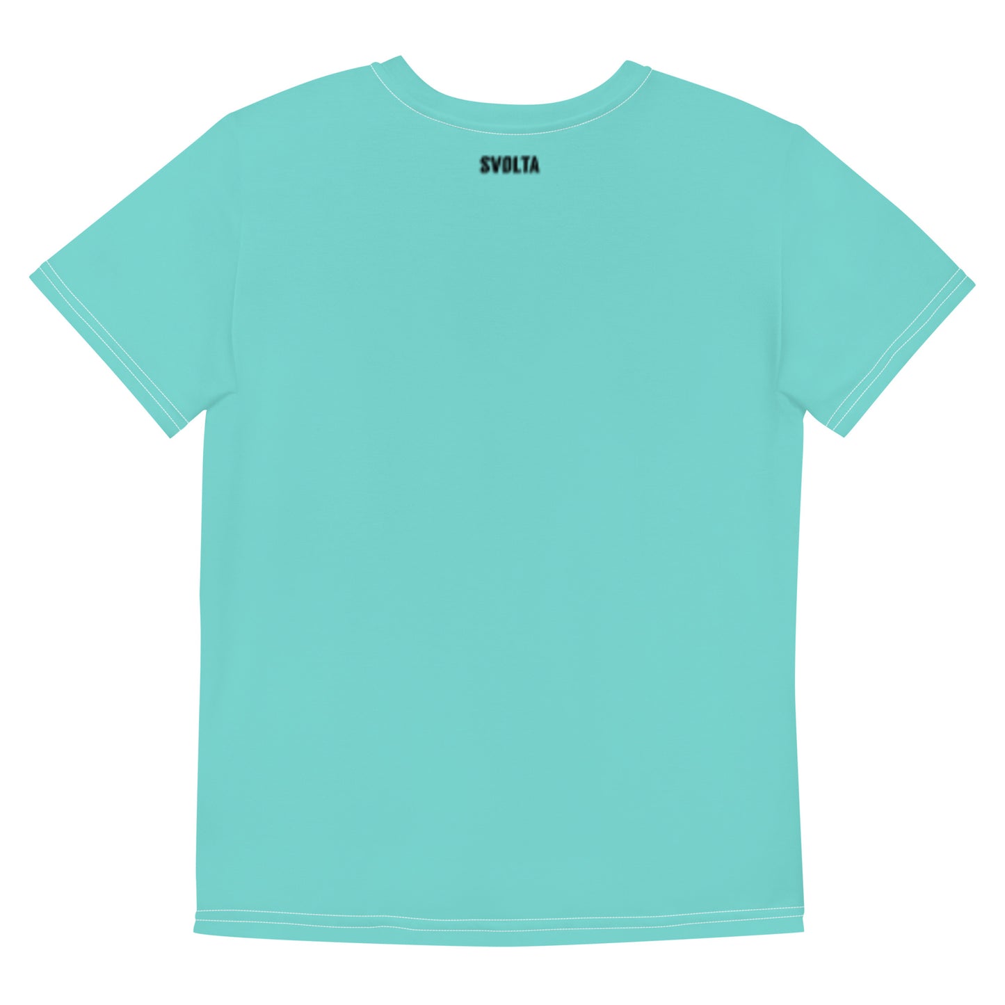 SVOLTA Kawaii Rebel Drummer T-shirt in Aqua, 8-20 - Kids/Youth