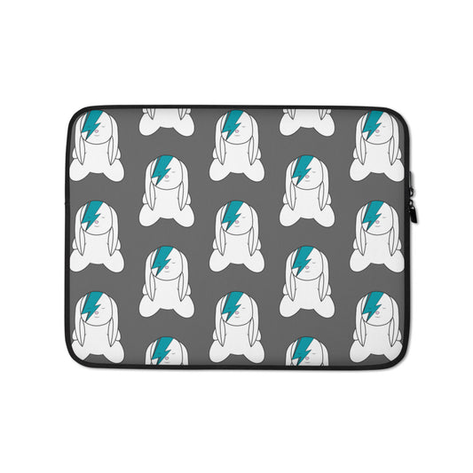 SVOLTA Phoenix Bunny Laptop Sleeve 13" or 15" - Teal and Grey