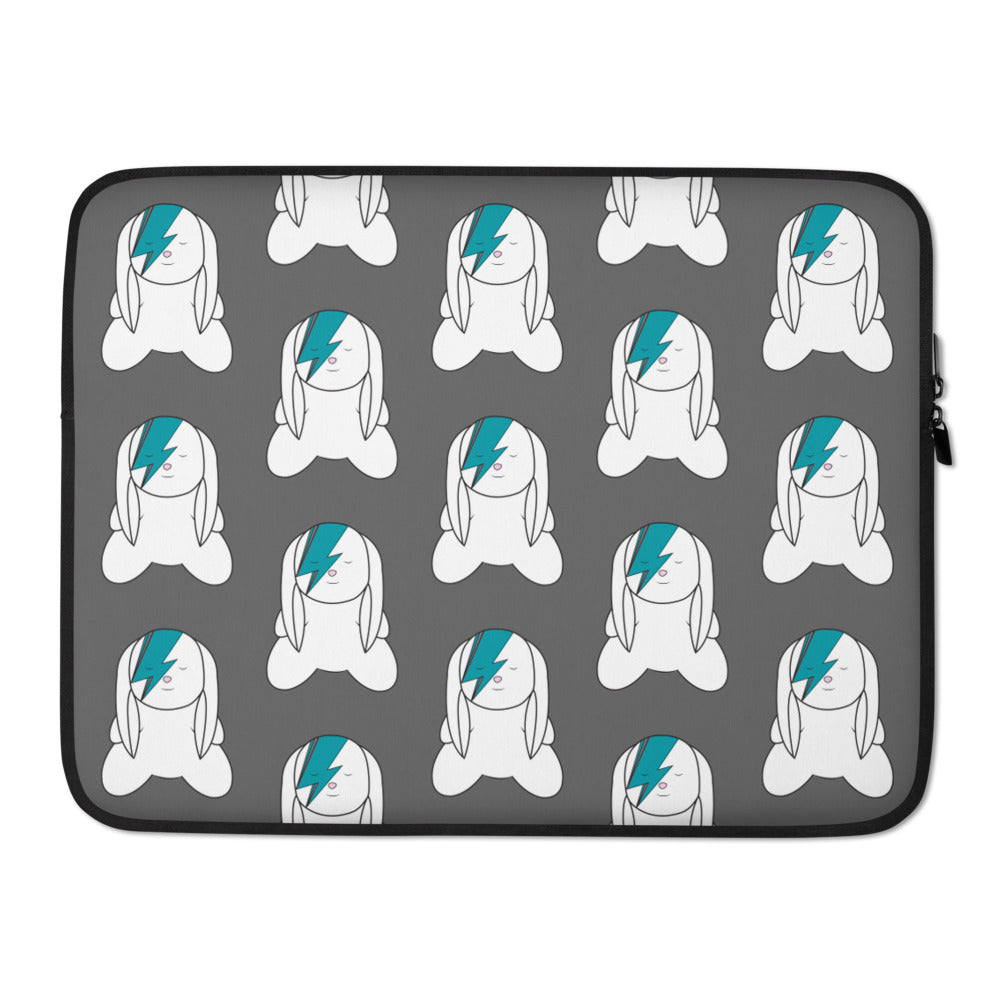 SVOLTA Phoenix Bunny Laptop Sleeve 13" or 15" - Teal and Grey