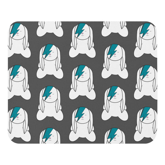 SVOLTA Phoenix Bunny Mouse Pad - Teal & Grey