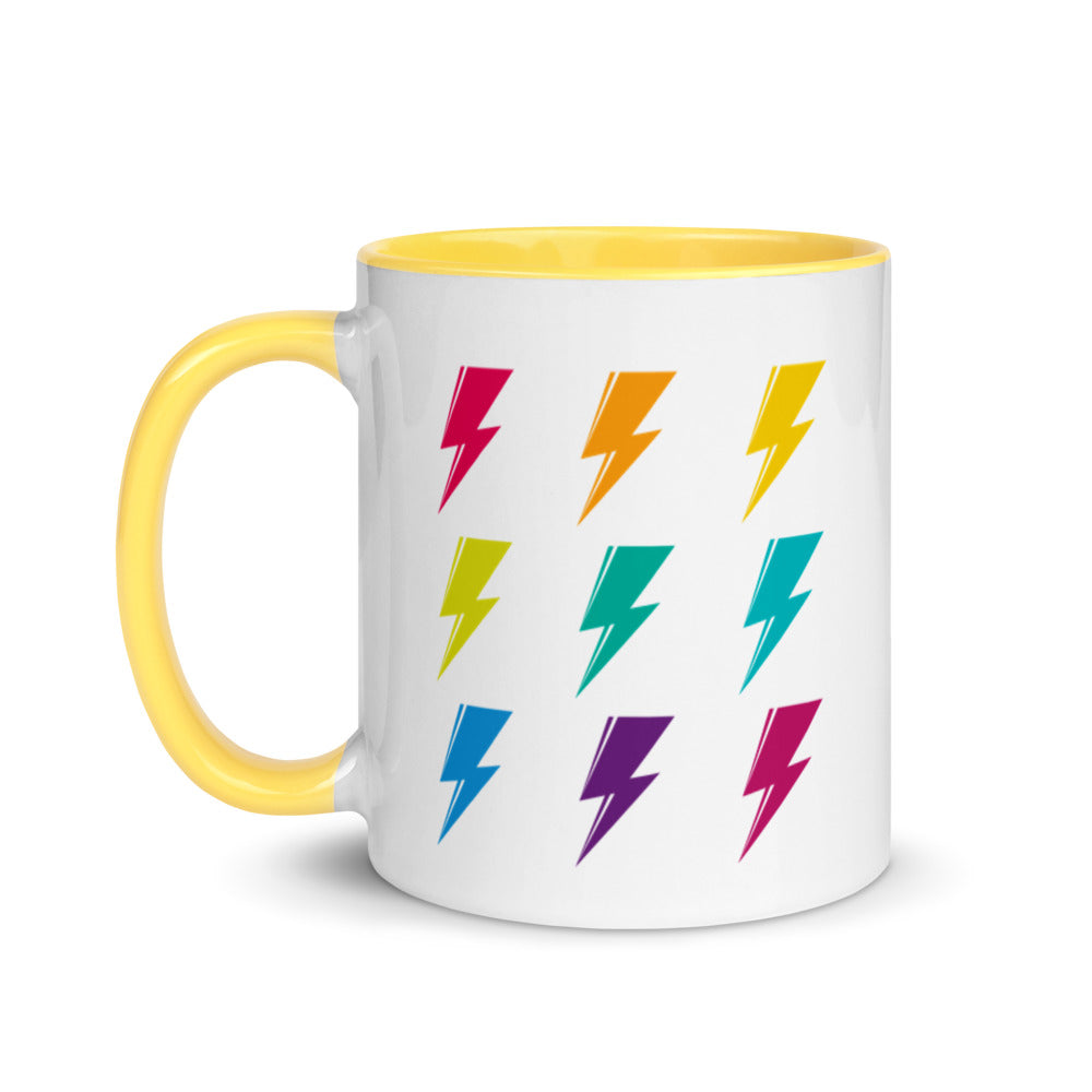 SVOLTA Rainbow Bolts Coffee Mug 11oz (Color Options)