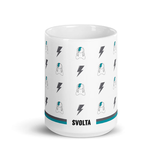 SVOLTA Bunnies and Bolts 15oz Mug - Teal