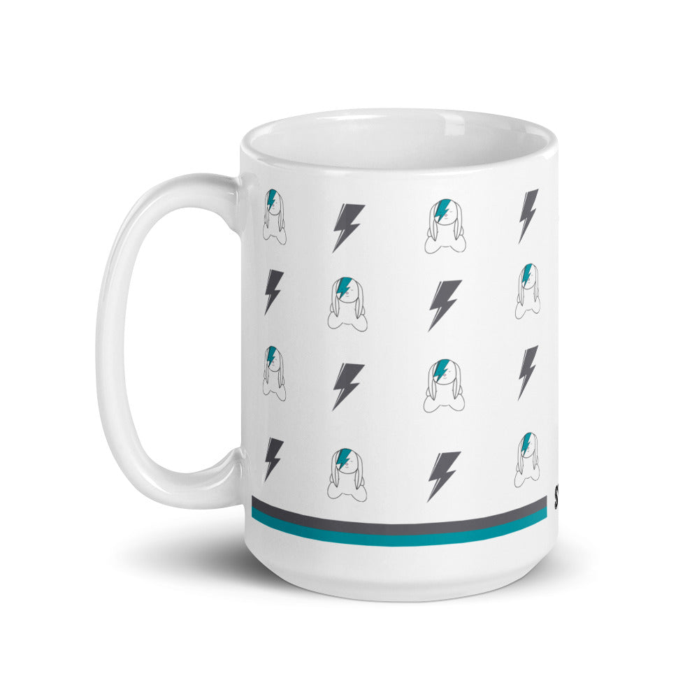 SVOLTA Bunnies and Bolts 15oz Mug - Teal