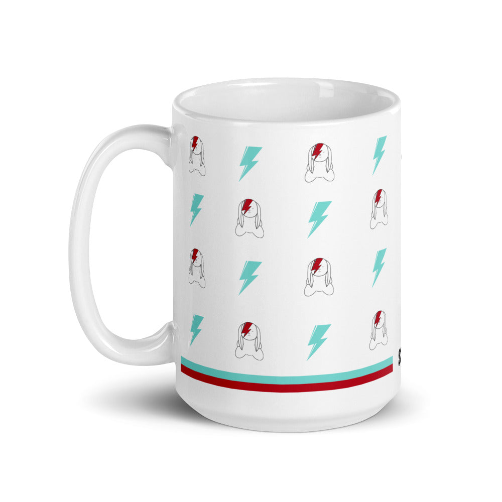 SVOLTA Bunnies and Bolts 15oz Mug - Red