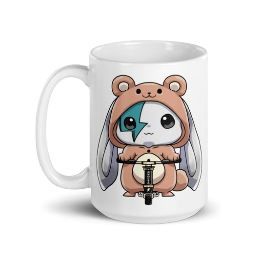 SVOLTA Kawaii Phoenix Teddy Bear Legend Scooter Mug - 15 oz