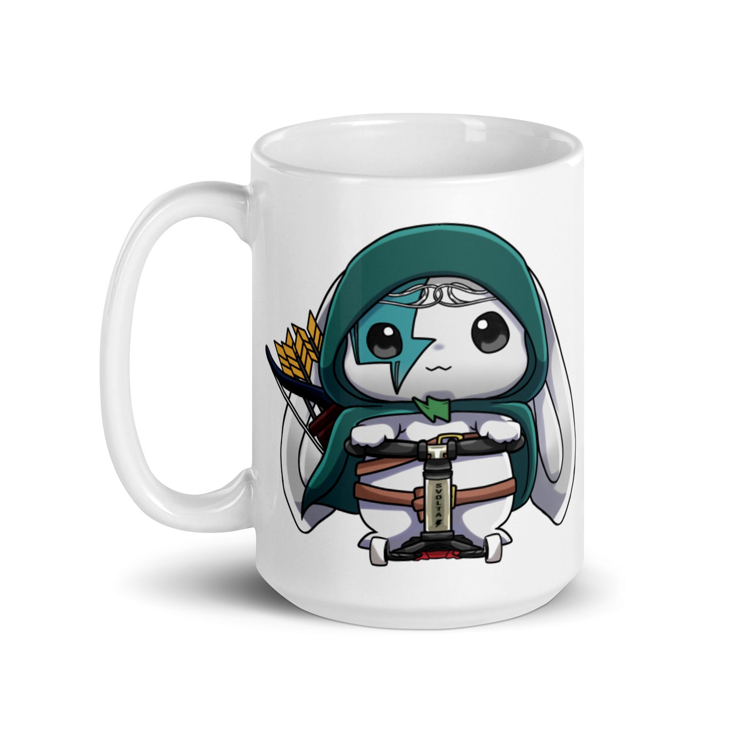 SVOLTA Kawaii Phoenix Elven Archer Mega Scooter Mug - 15 oz