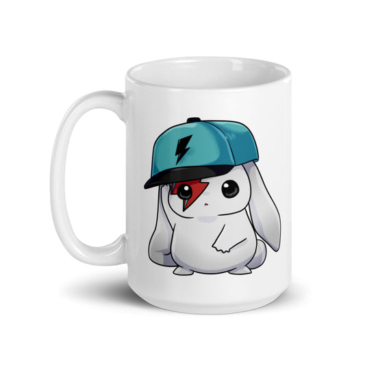 SVOLTA Kawaii Rebel Chibi Teal Hat Mug - 15 oz