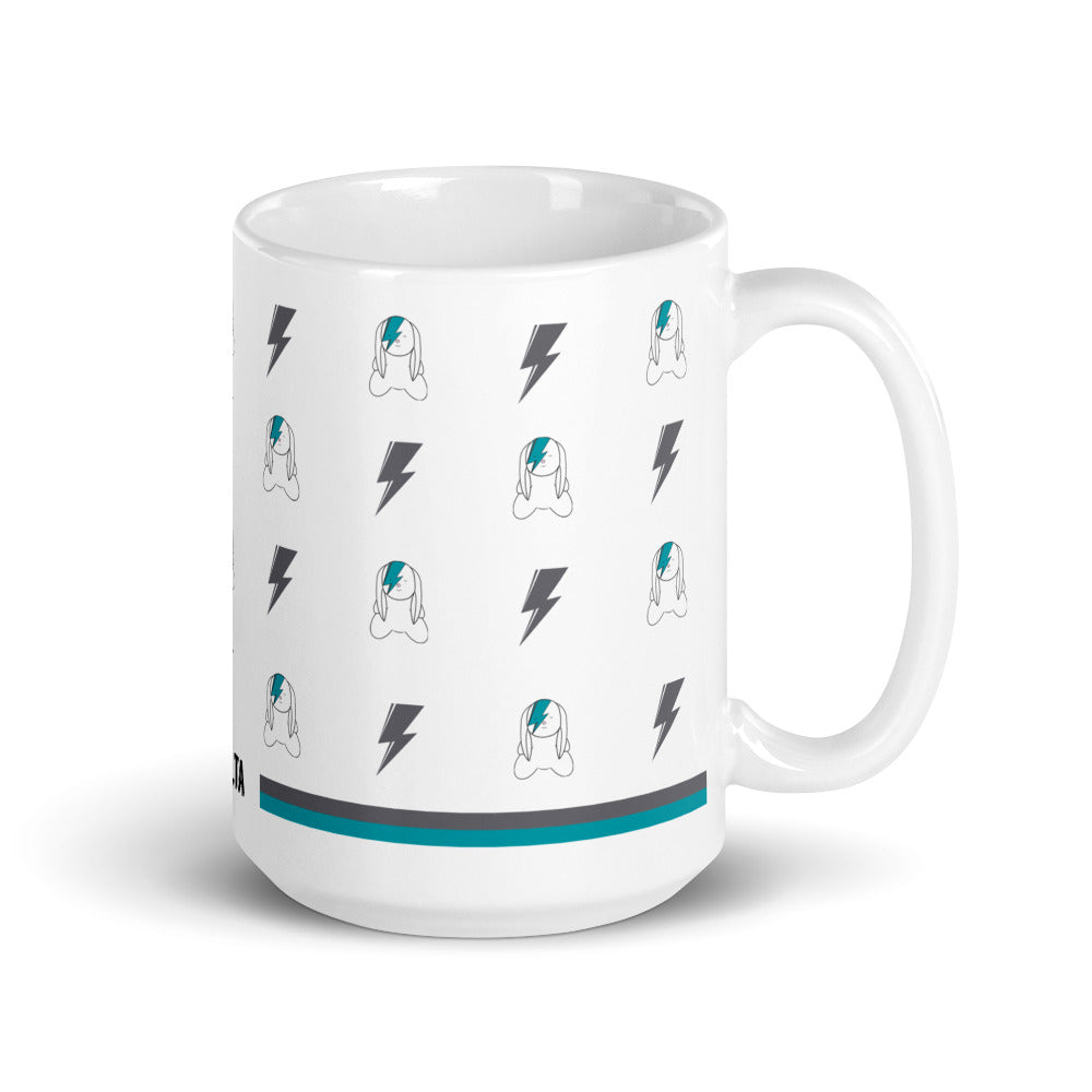 SVOLTA Bunnies and Bolts 15oz Mug - Teal