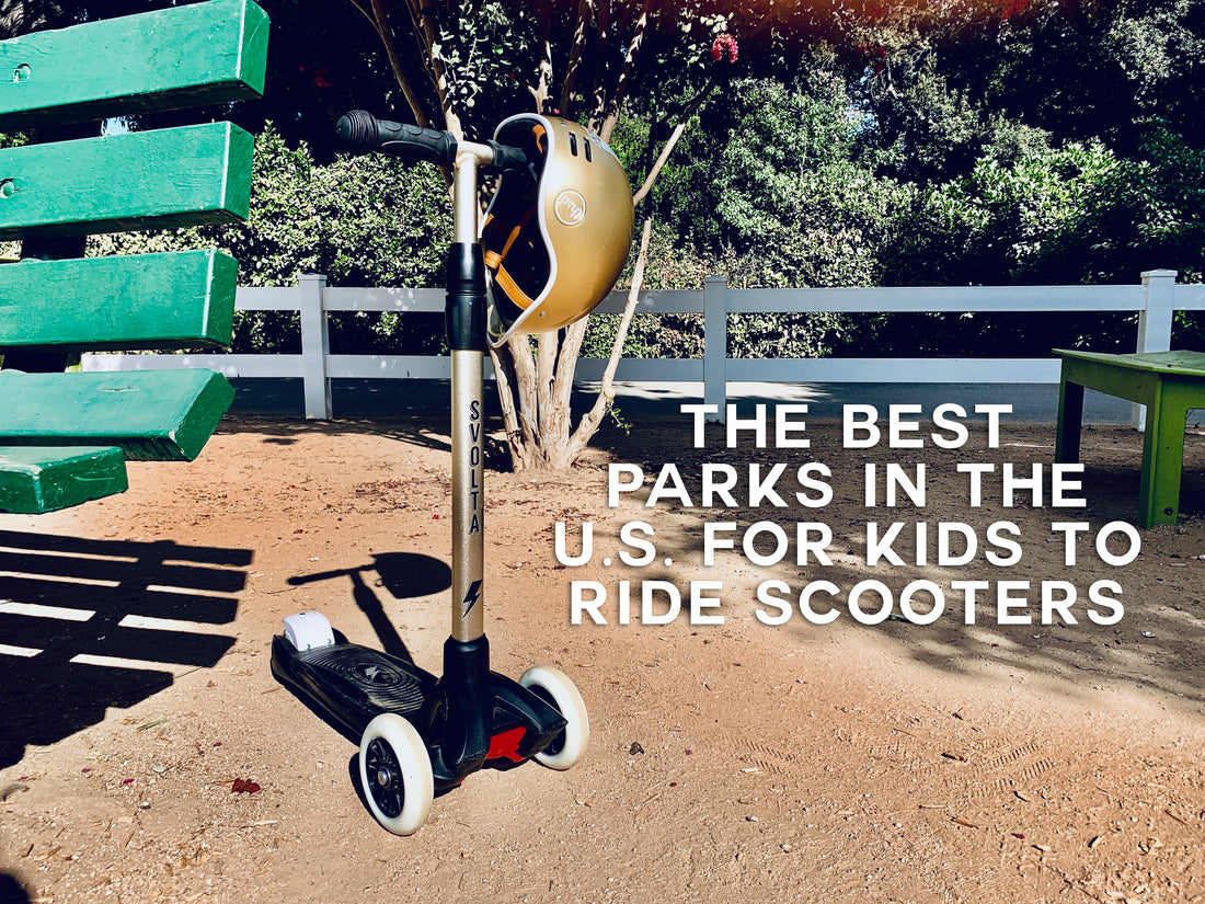 The Best Parks in the U.S. for Kids to Ride Scooters