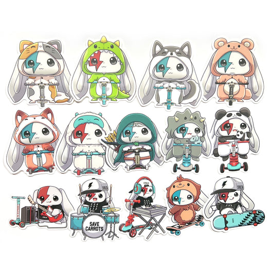 SVOLTA Kawaii Sticker Pack 14 Pcs