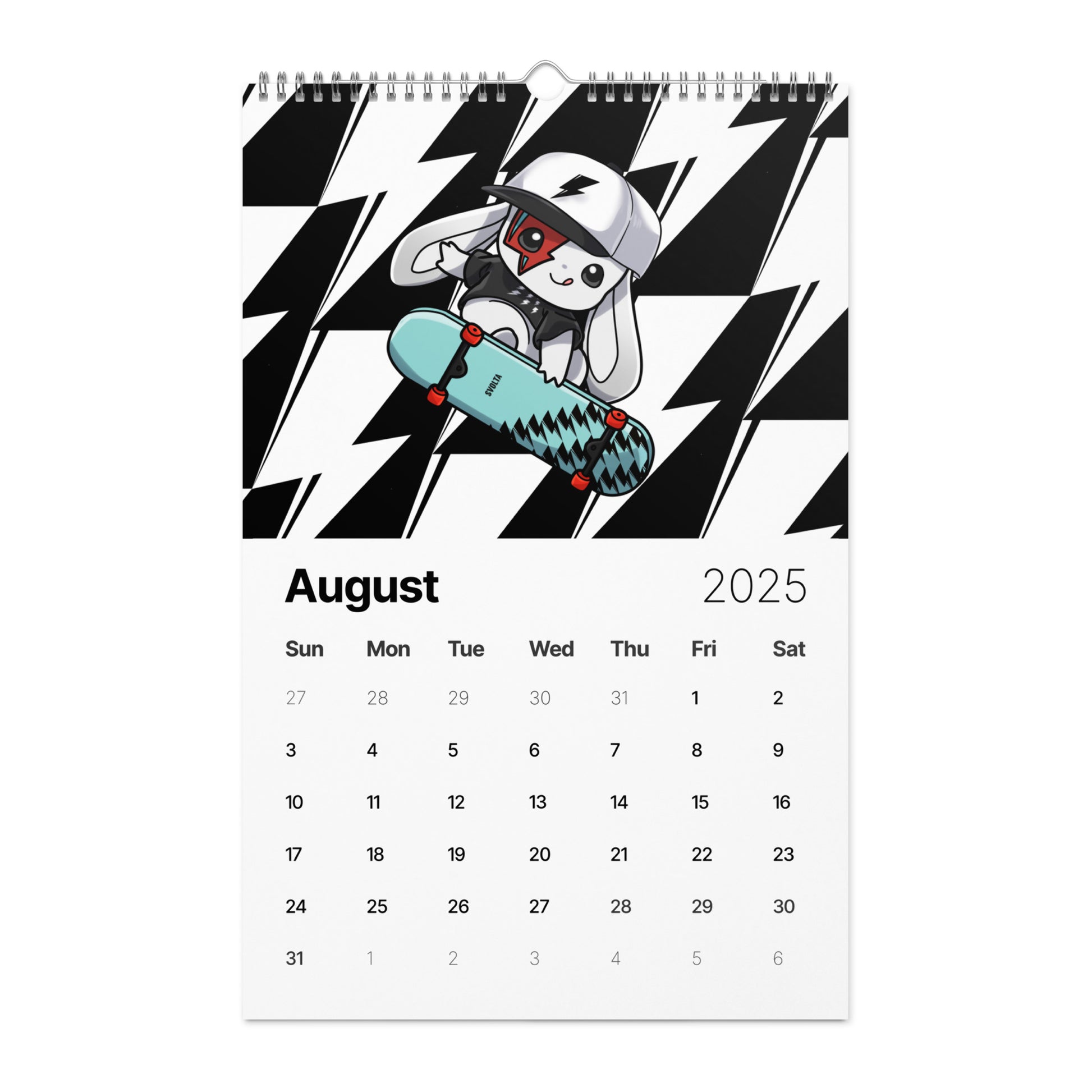 Svolta_2025_Wall_Calendar_Large_August