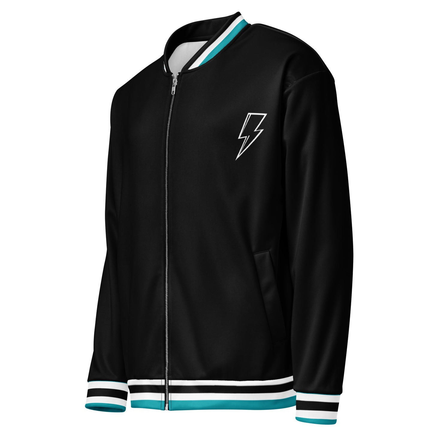 Svolta_Bear_Chibi_Scooter_Varsity_Unisex_Bomber_Jacket_Side