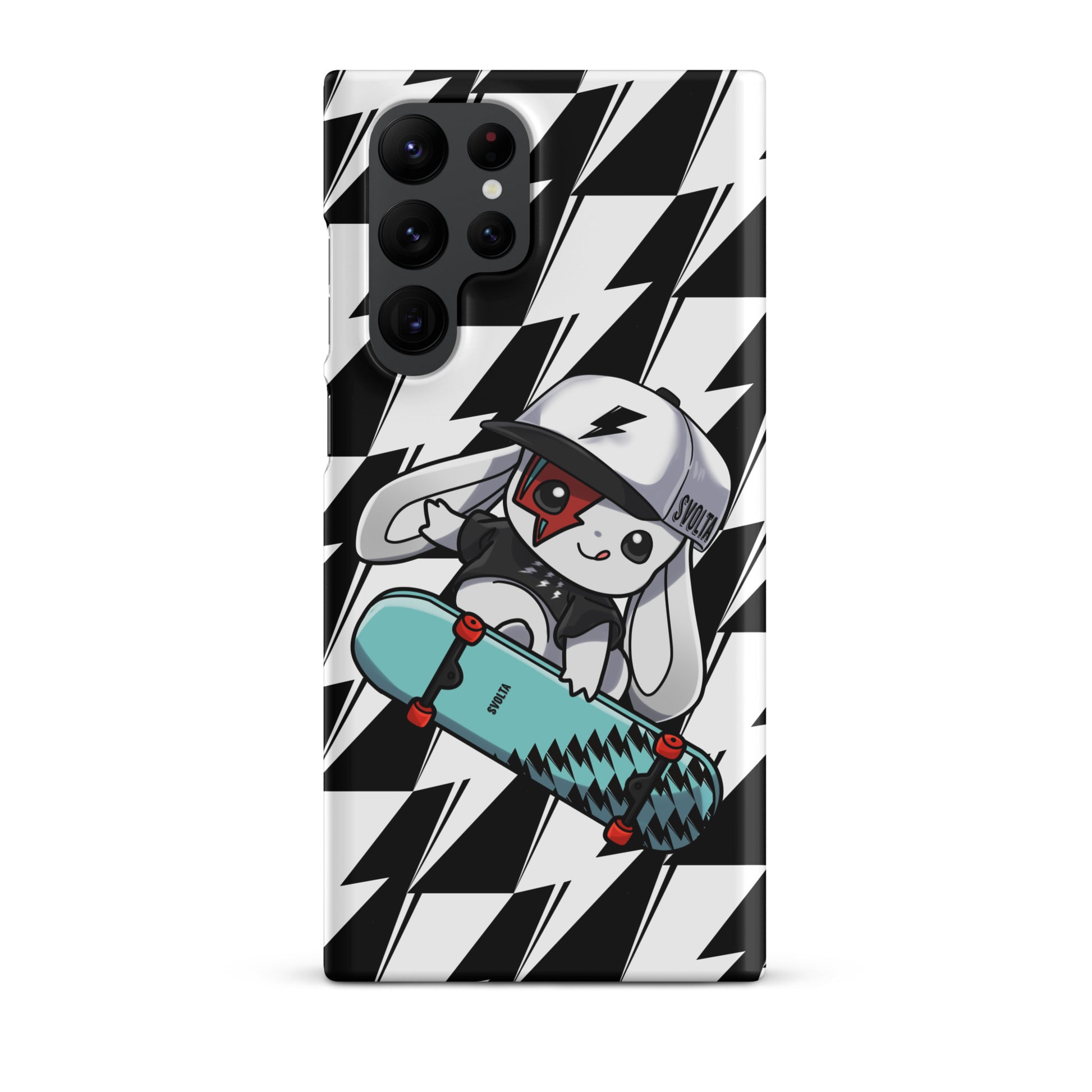 Svolta Skateboard Matte Snap Phone Case for Samsung Galaxy S22 Ultra