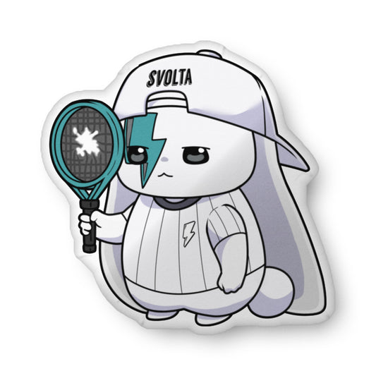 Svolta Tennis Bunny Broken Strings Pillow 22 inches