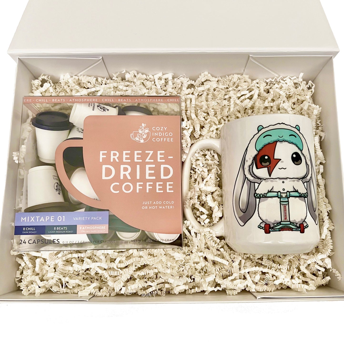 Svolta Yeti Bunny Coffee and Mug Holiday Gift Set