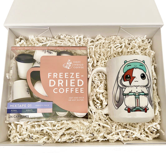Svolta Yeti Bunny Coffee and Mug Holiday Gift Set